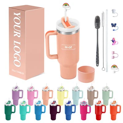 Bulk Order 30oz rustfritt stål tumbler med håndtak